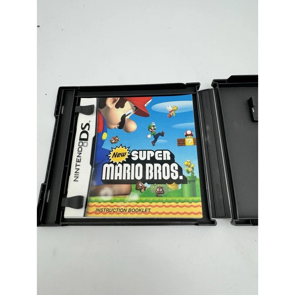 New Super Mario Bros (Nintendo DS) Authentic Case/Manual Only - No Game